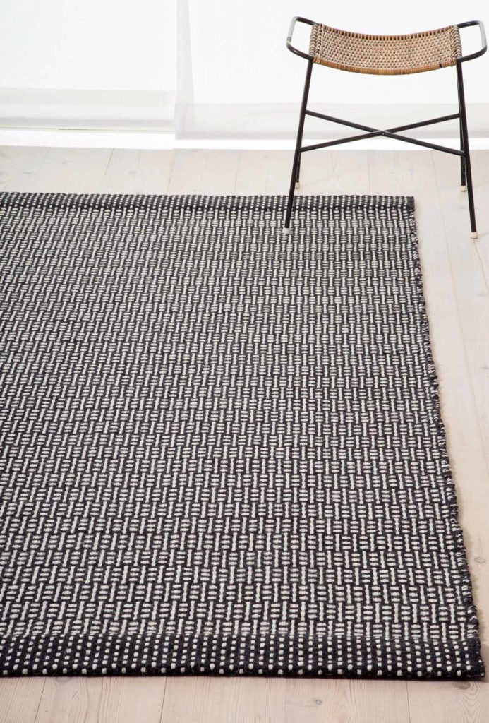 Teppich <em>rail</em>, 2017. Wolle-Ziegenhaar