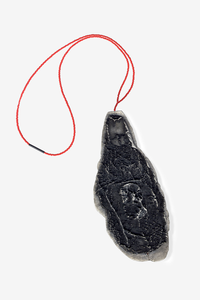 Neck jewelry from the <em>Printed Matter</em> series