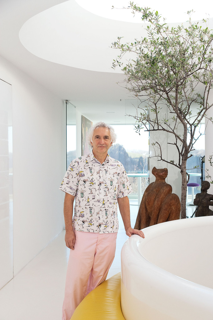 Likes radical artistic concepts: Georg Spreng