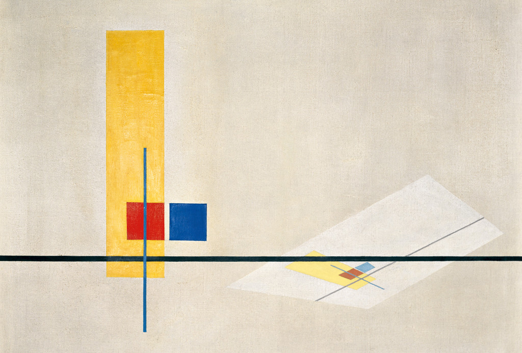 László Moholy-Nagy, <em>Konstruktion Z I<em/>, 1922-1923. Foto Bauhaus-Archiv Berlin, Hartwig Klappert © VG-Bild-Kunst