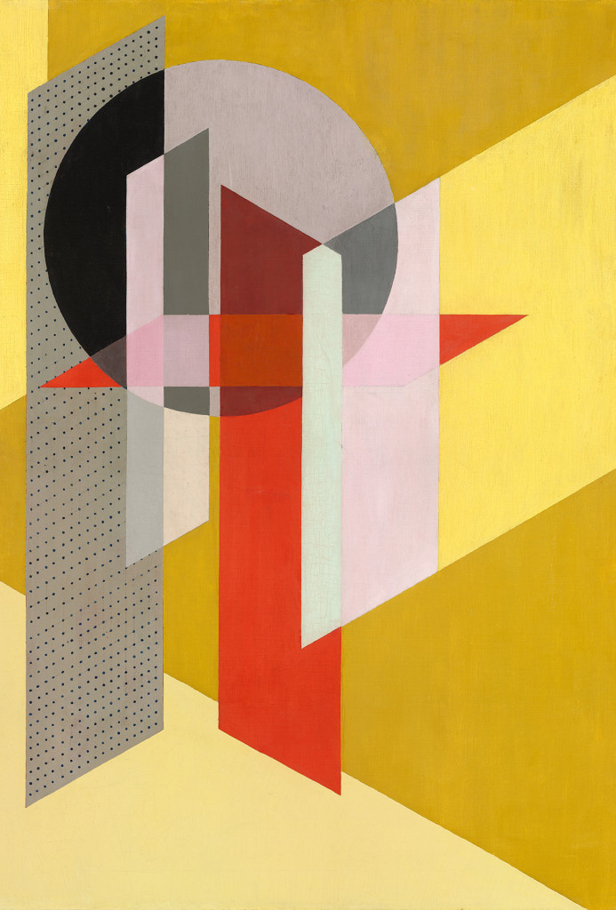 László Moholy-Nagy, <em>Konstruktion Z VII<em/>, 1926. © VG-Bild Kunst