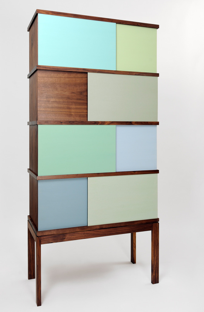 Martin Wilmes, Schrank <em>Colorante</em>. Holz. Foto Handwerksform Hannover.
