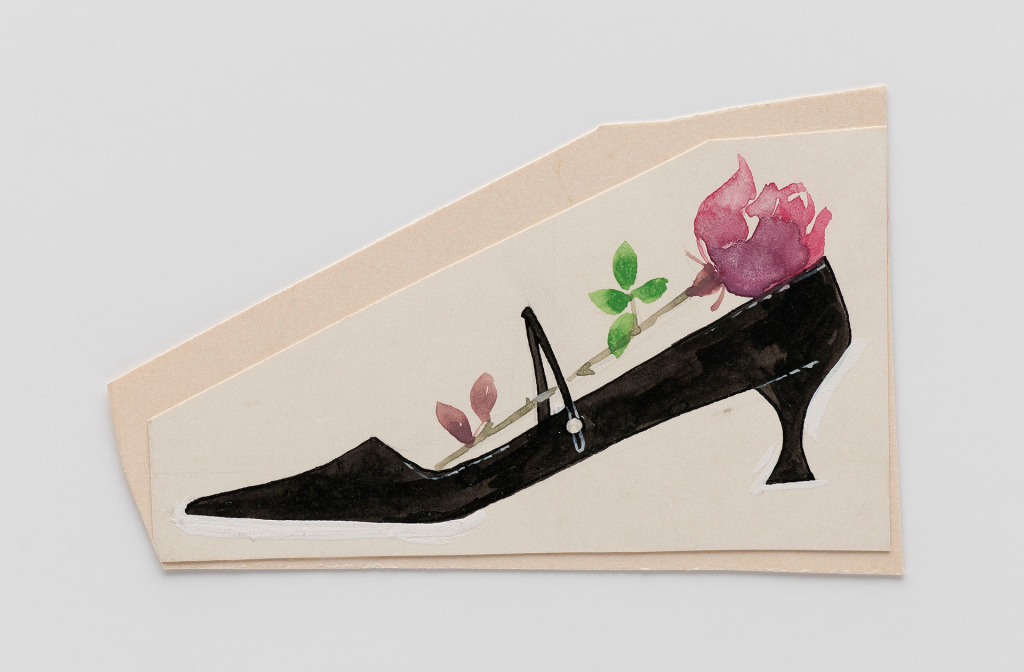 Lora Lamm, Entwurf für einen Werbeprospekt <em>La Rinascente</em>, 1957. Museum für Gestaltung Zürich. Foto Museum für Gestaltung Zürich, U.Romito © ZHdK.