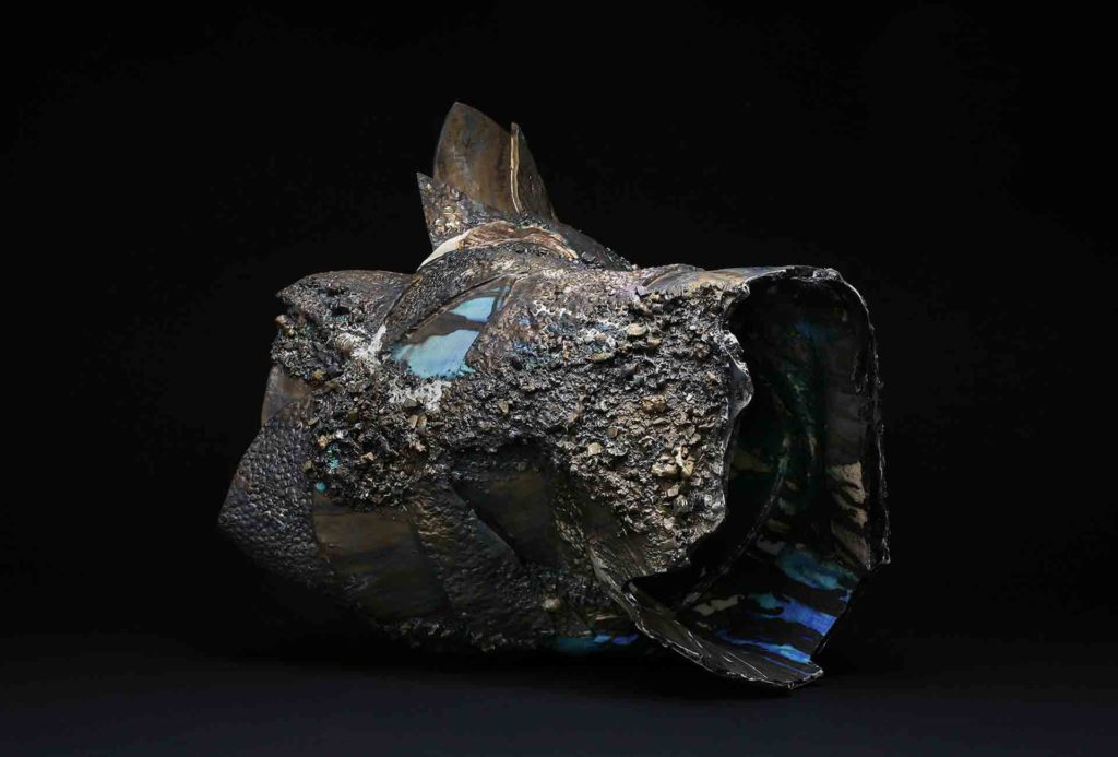 Aus <em>Memory Traces</em>, Porzellan aufgebaut, 45×48×46 cm