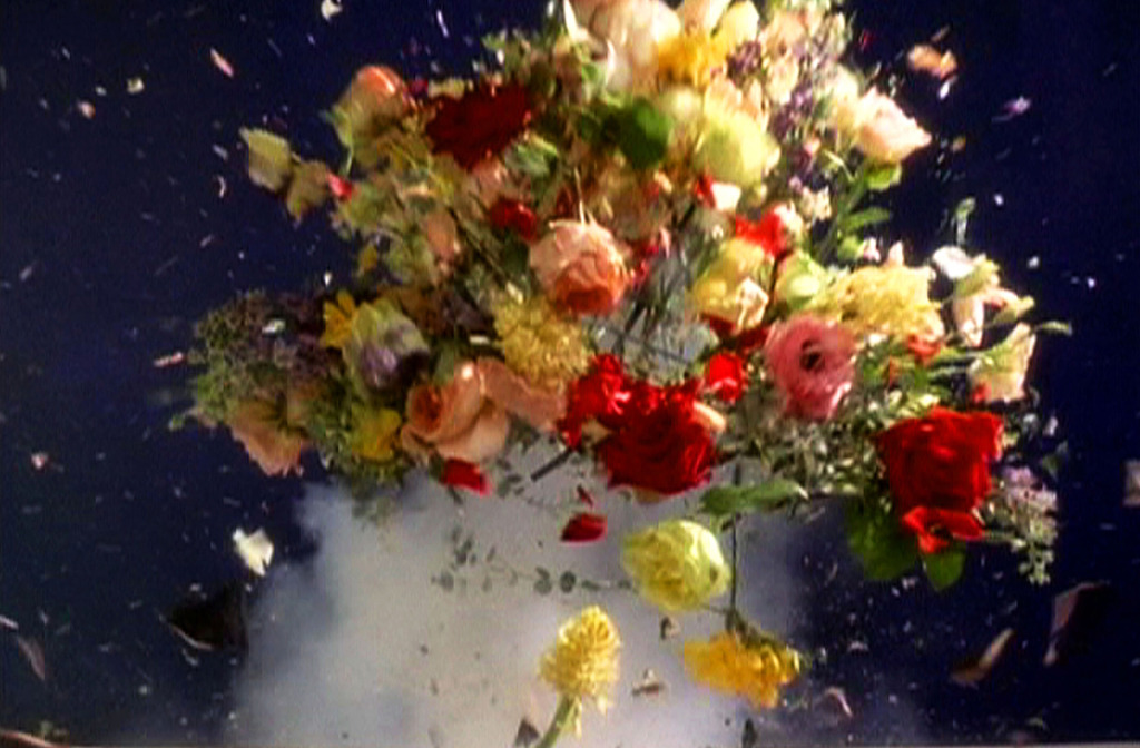 Ursula Palla, Videoinstallation <em>flowers I</em>, 2003–2005. Courtesy Ursula Palla.
