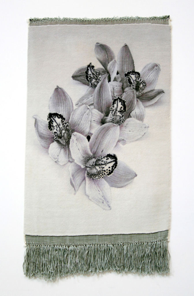 Shirana Shahbazi, Teppich, 2006. Wolle, Seide. Courtesy Galerie Bob van Orsouw, Zürich.