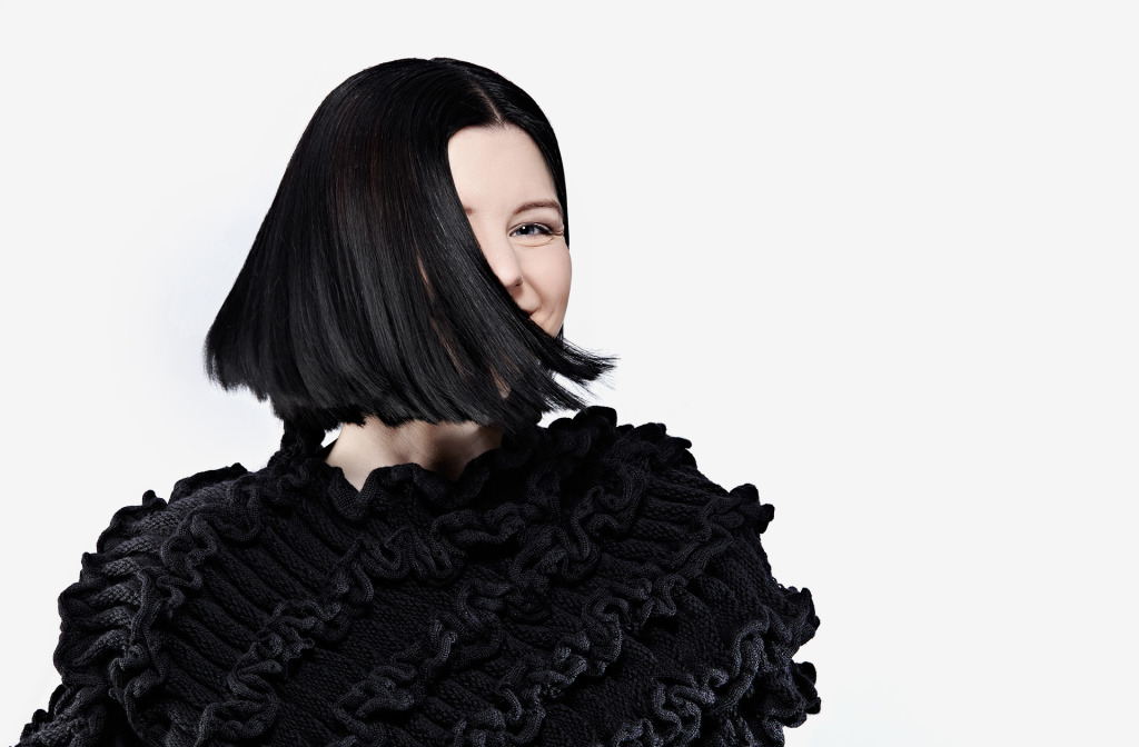 Kristiina Karinen, Kragen <em>Siri</em>. Textil. Foto Ingo Misiak.