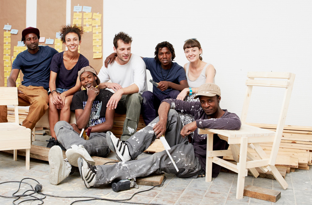 Das <em>Cucula</em>-Team. Foto Verena Brüning.