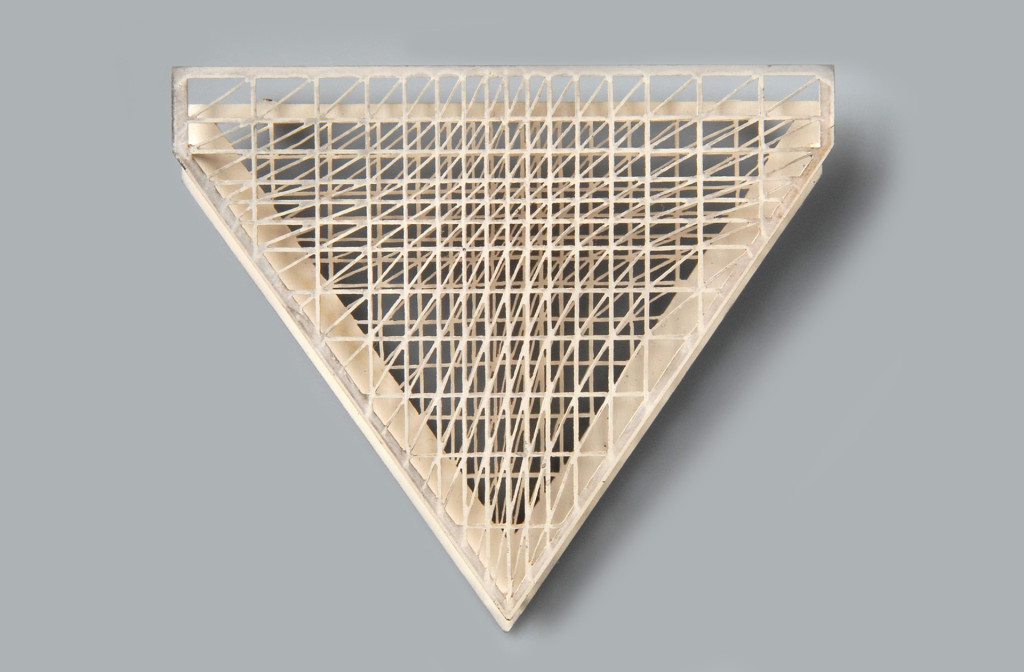 Brooch, 1992. Silver. Die Neue Sammlung. On permanent loan of the Danner Foundation, Munich. Photo A. Laurenzo.