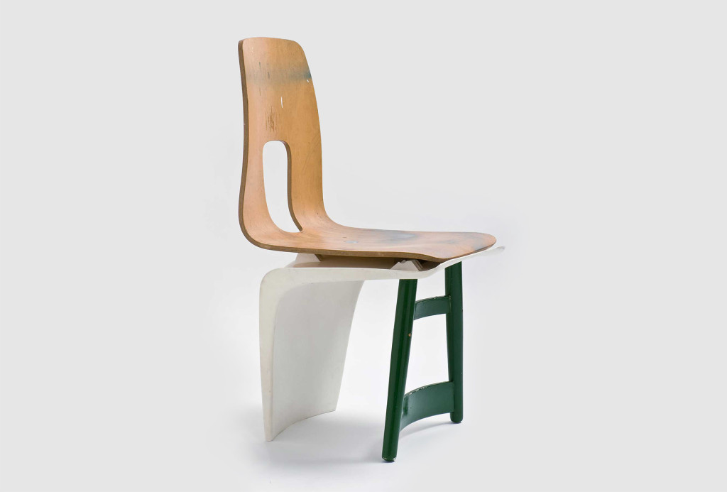 Martino Gamper, <em>Remake aus drei Stühlen</em>, 2008. Foto Franz Xaver Jaggy und Umberto Romito.