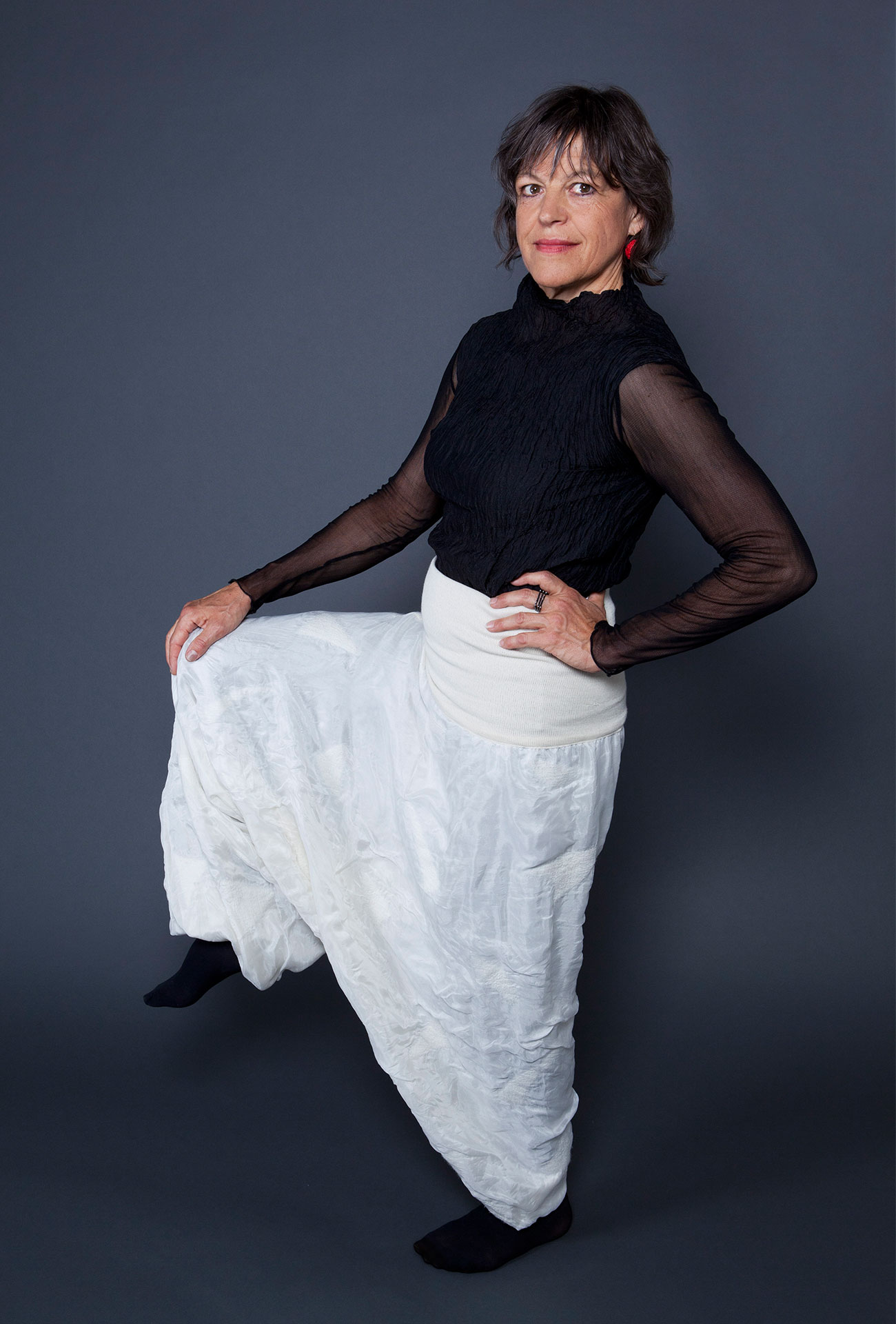 Marianne Wurst mit Hose