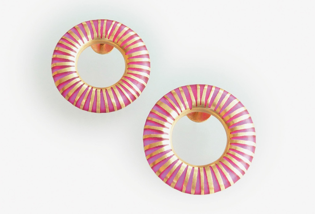 Earrings by Monika Jakubec, Inhorgenta Munich 2016