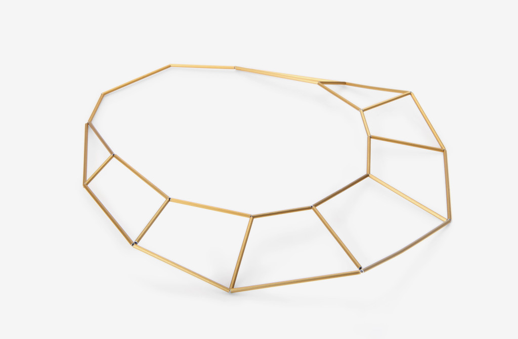 Sofia Beilharz, Halsreif <em>facetta</em>, 2015.