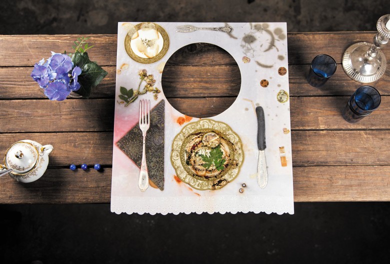 Piacere pressato (Gepresster Genuss), 2015. Gepresste hochwertige Objekte. Foto Angelo Verga Studio