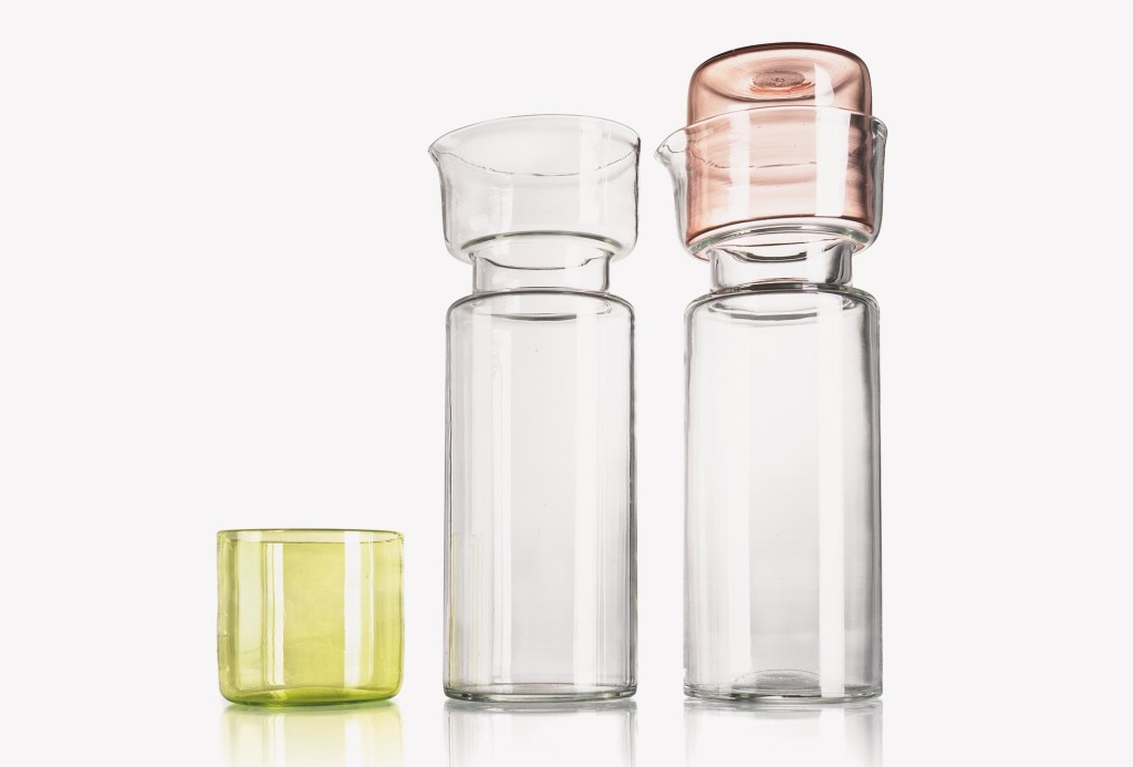 Glaswerkstätte Cornelius Réer, Carafe with mug