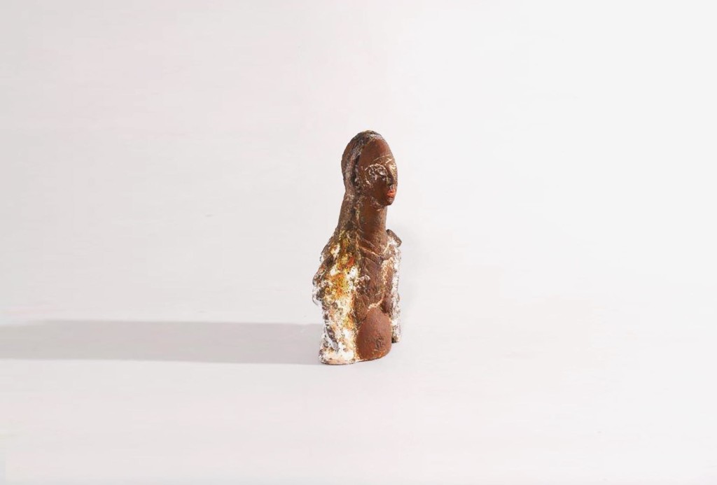 Gebrannte Farben, Ausstellung, Helmut Massenkeil, Figur