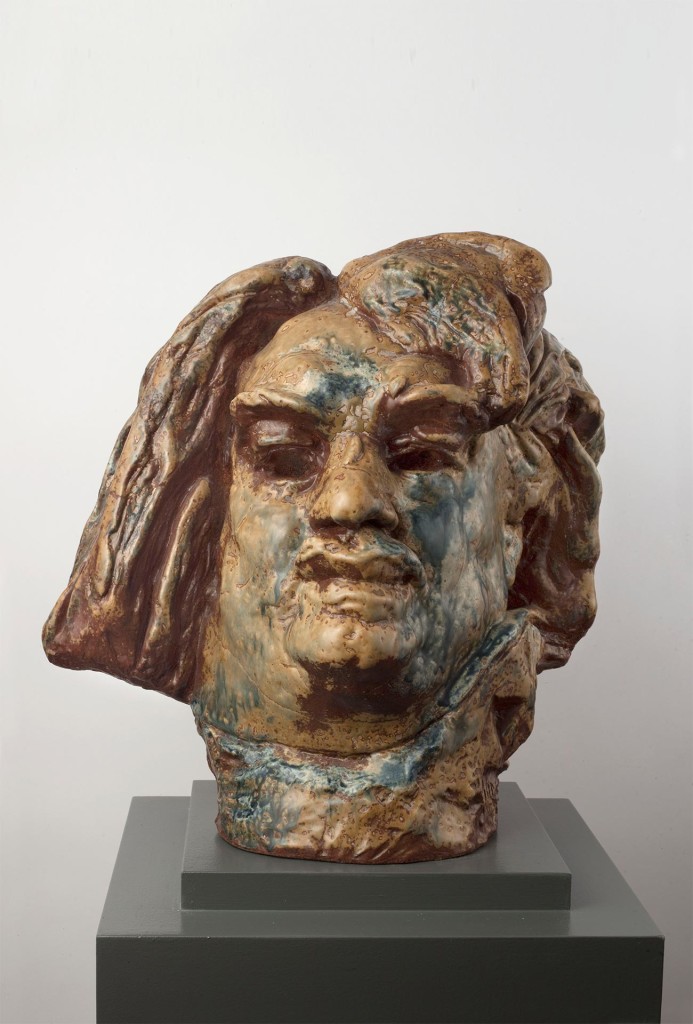 Auguste Rodin, <em>Balzac, tête monumentale</em>, 1899. Courtesy Maison de Balzac, Paris
