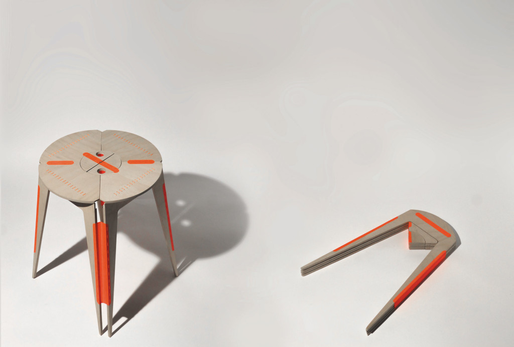 Stool by Nikolaus Hößle