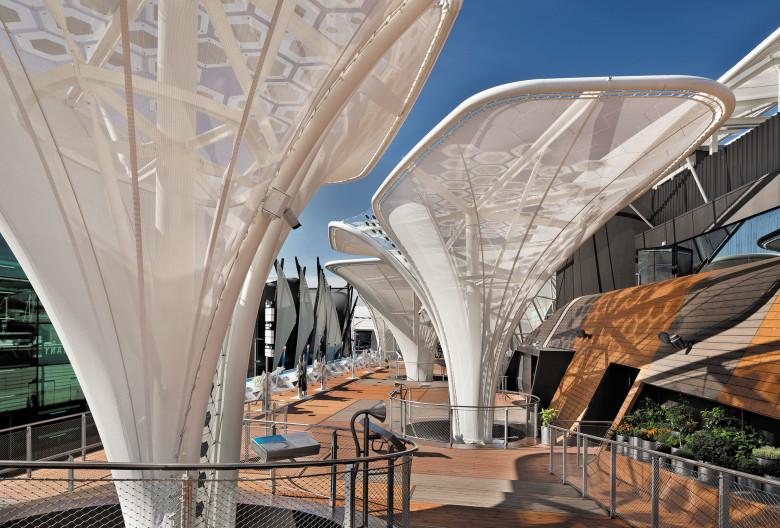 Solar Trees at the 2015 world exhibition in Milan