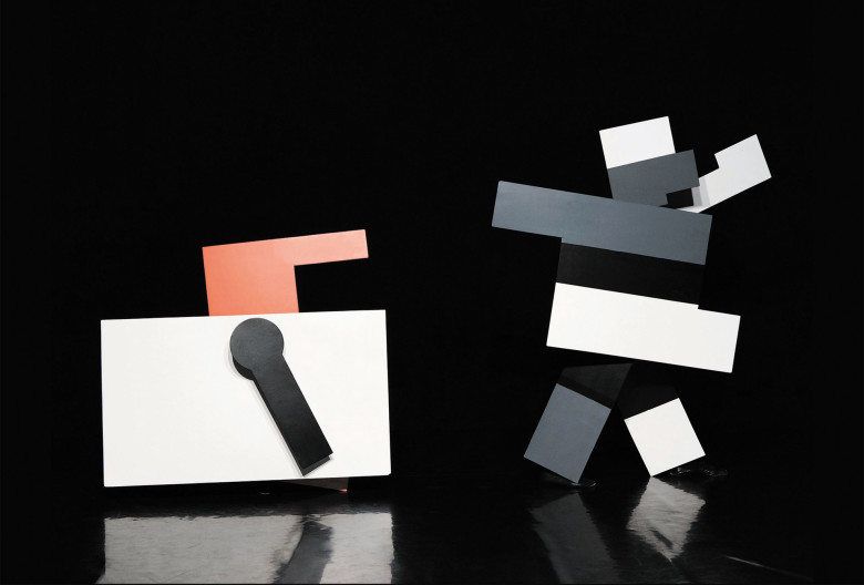 Kurt Schmidt, F.W. Bogler, G. Teltscher, <em>Das mechanische Ballett</em>, 1923. Neuinszenierung Theater der Klänge, 2009. Photo O. Eltinger