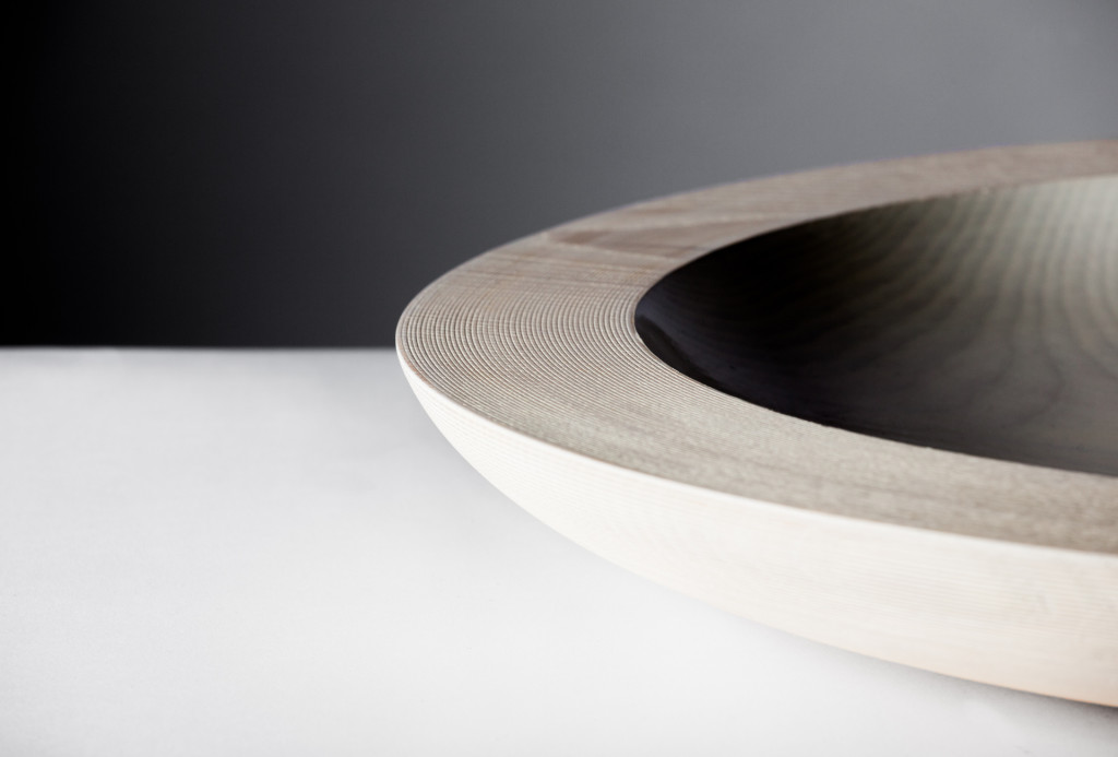 <em>Pure</em> bowl. Ash, H 8 x Ø 54 cm