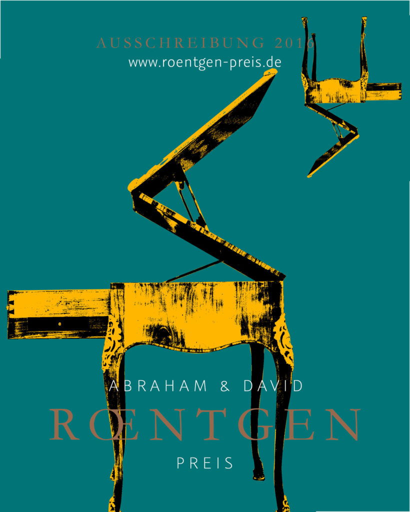 Abraham und David Roentgen Preis 2016