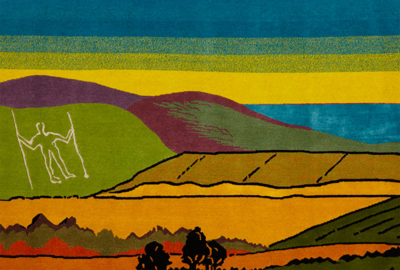 Member of the experts panel: John Allen, master weaver and textile designer