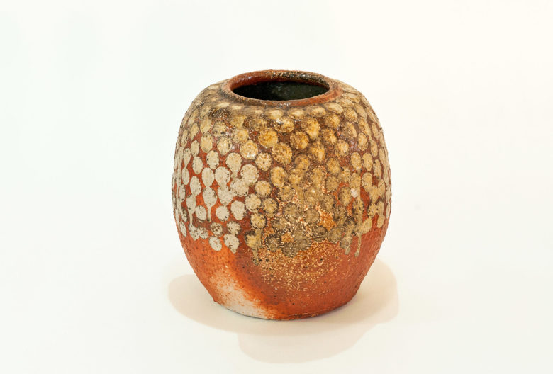 Ute Dreist Vase Gepunktet