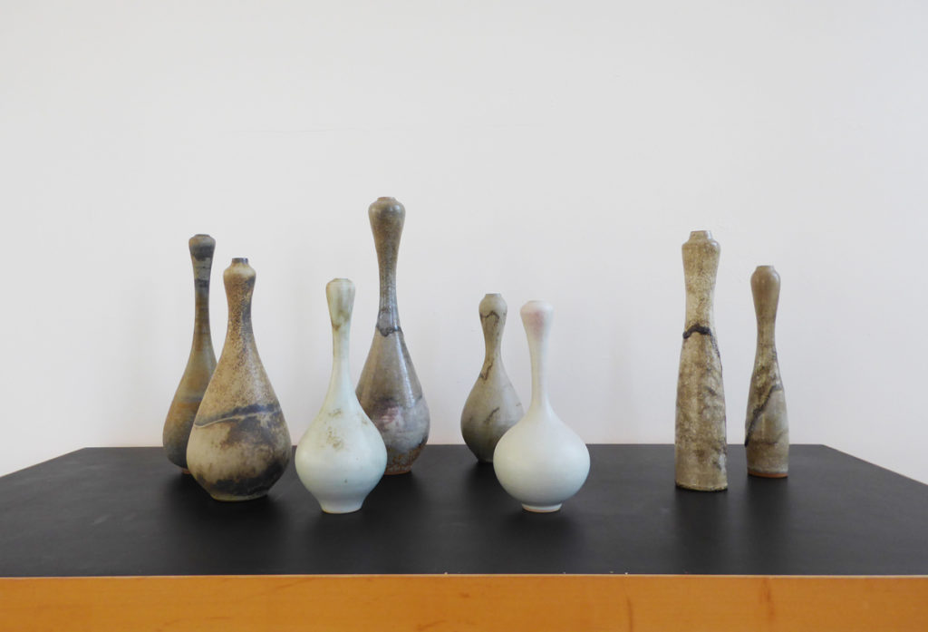 Goerge Hohlt, vase forms, stoneware