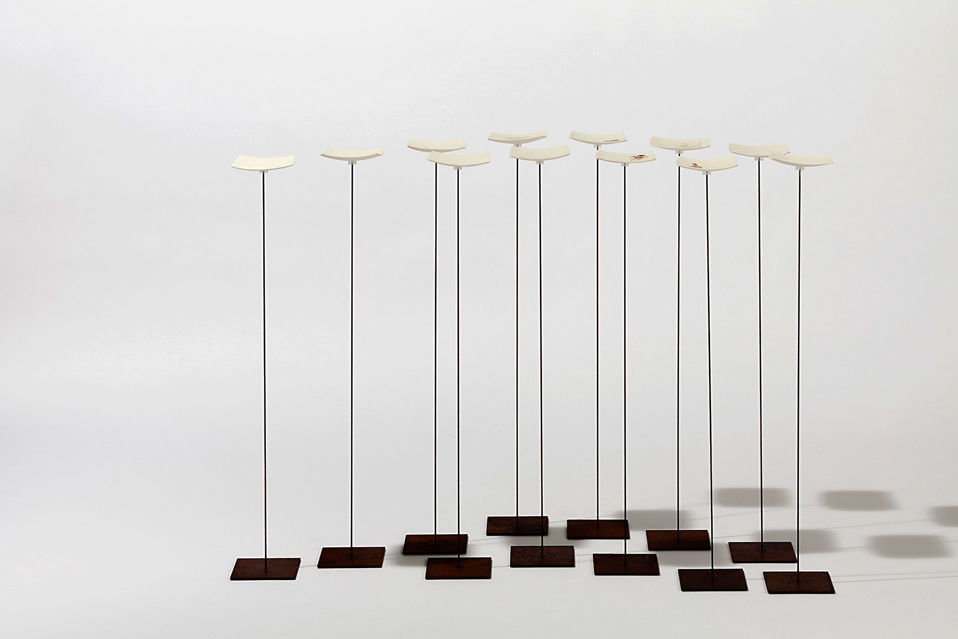 Kirsten Diez-Reinbeck, Installation, Porzellan, manu factum