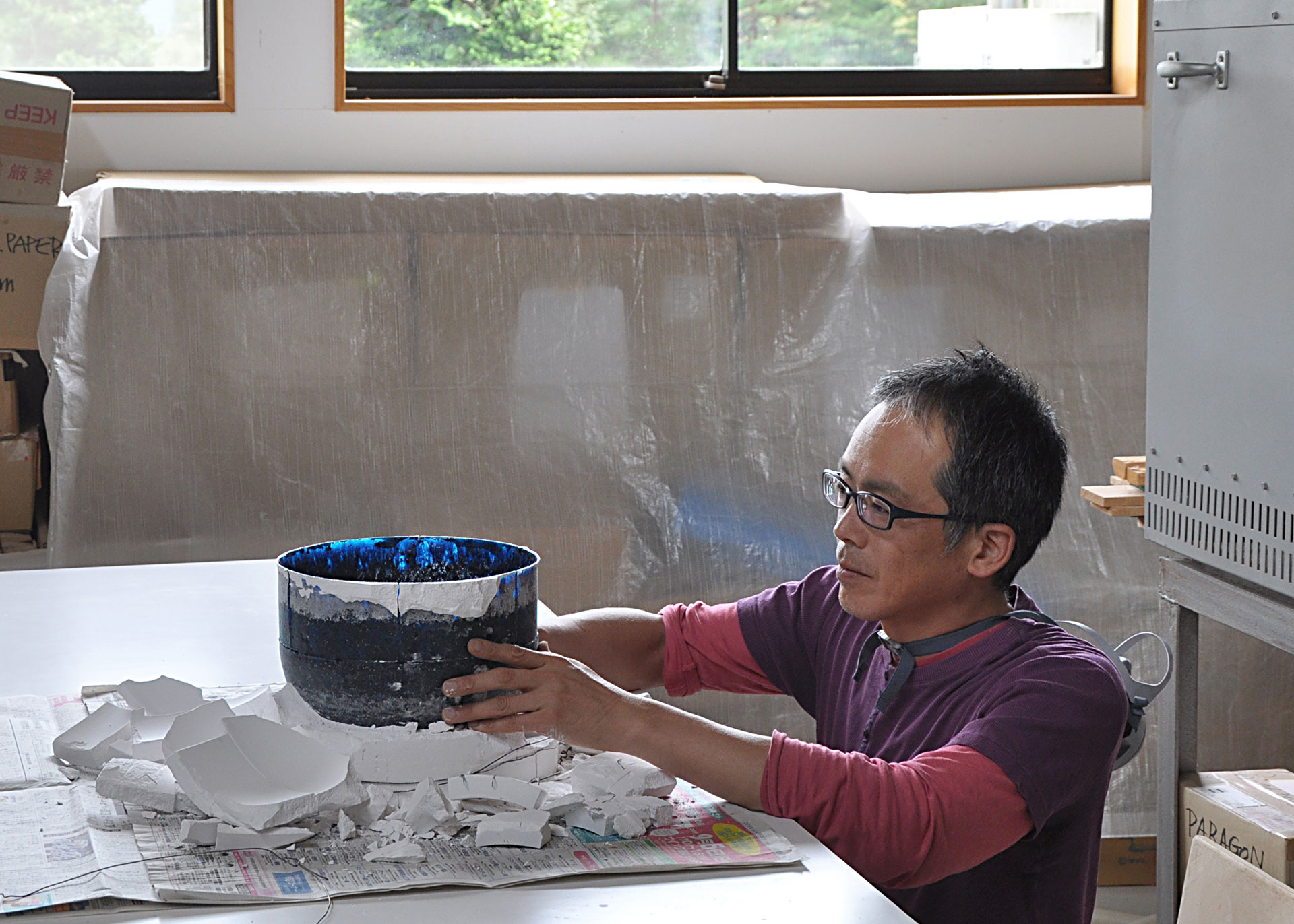 Loewe Craft Prize, Yoshiaki Kojiro, Glaskunst, Glasdesign, Glas