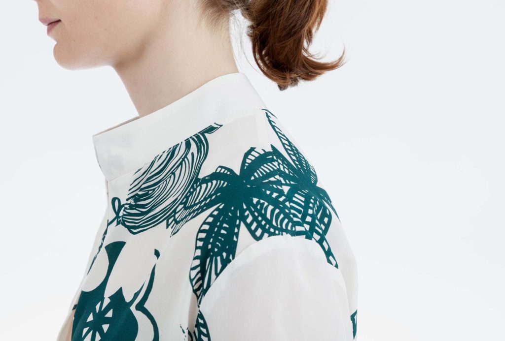 Kleid <em>Böhmen</em>. Seide