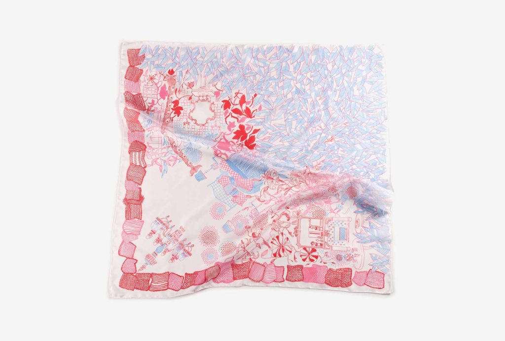 Tuch <em>Spectre</em>. Seide