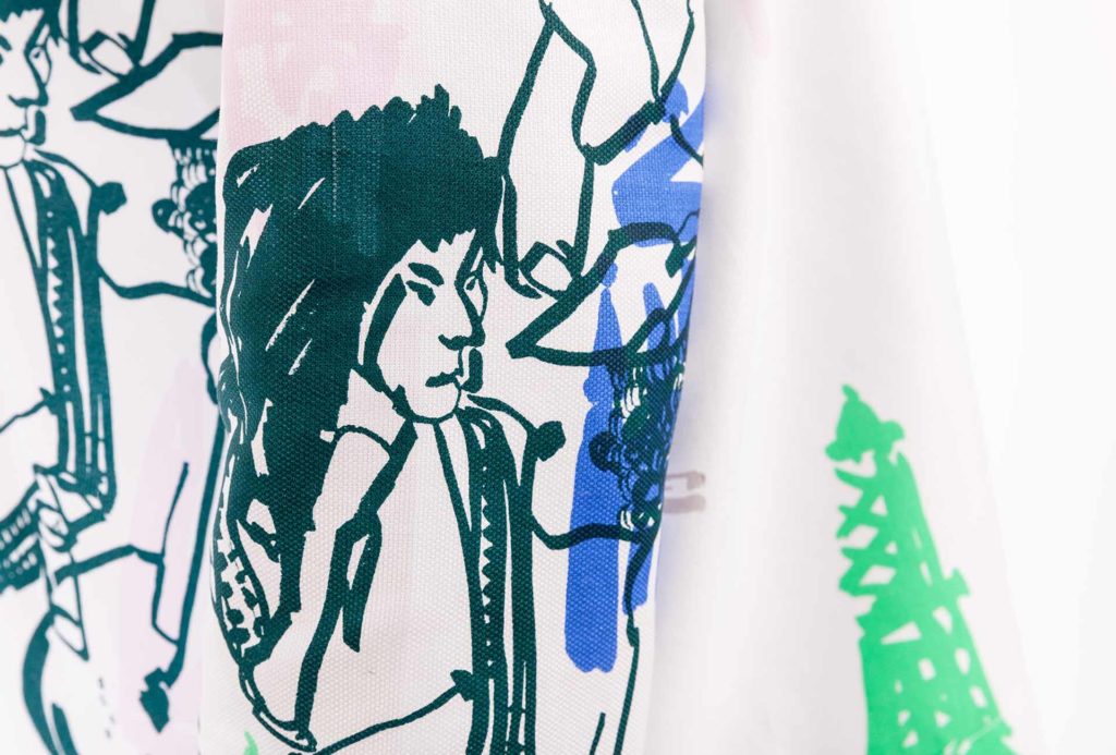 Bluse <em>Traditonal Czech Cuisine</em>. Baumwolle