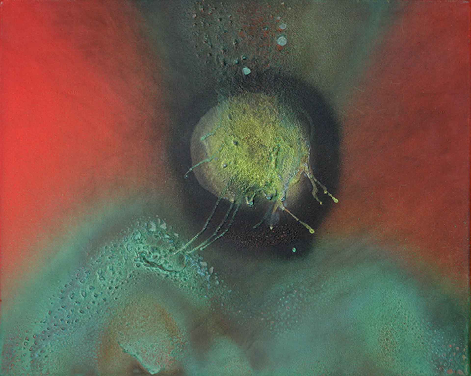 Otto Piene, Green Giant, © VG Bild-Kunst, Galerie Koch