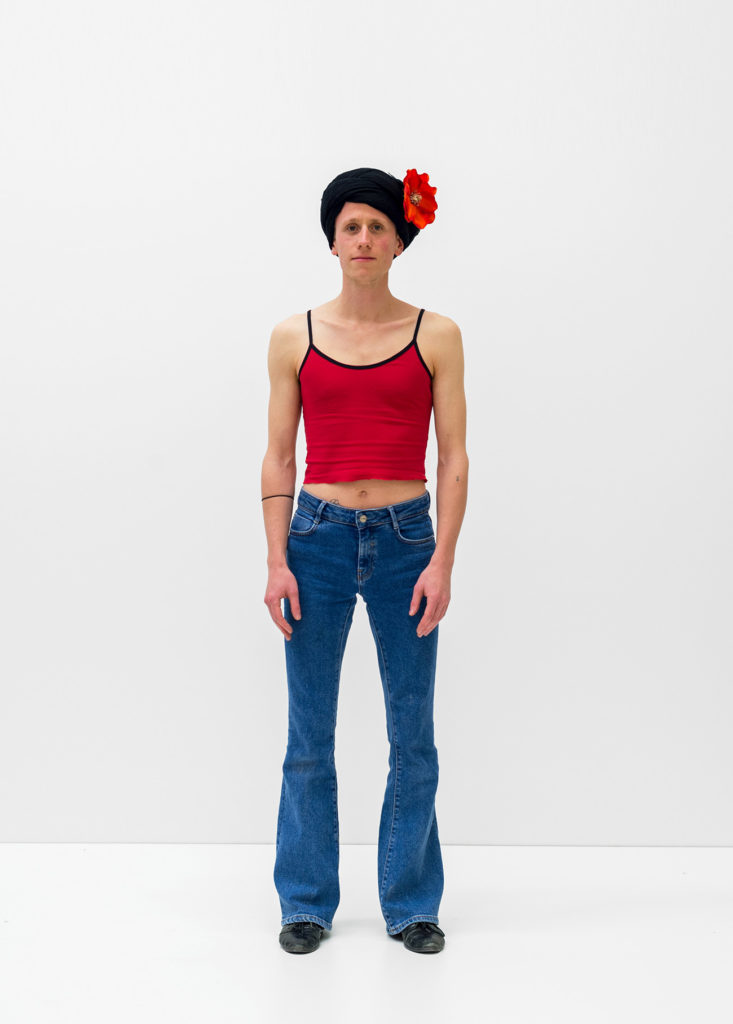 Simon Freund, Selbstportrait