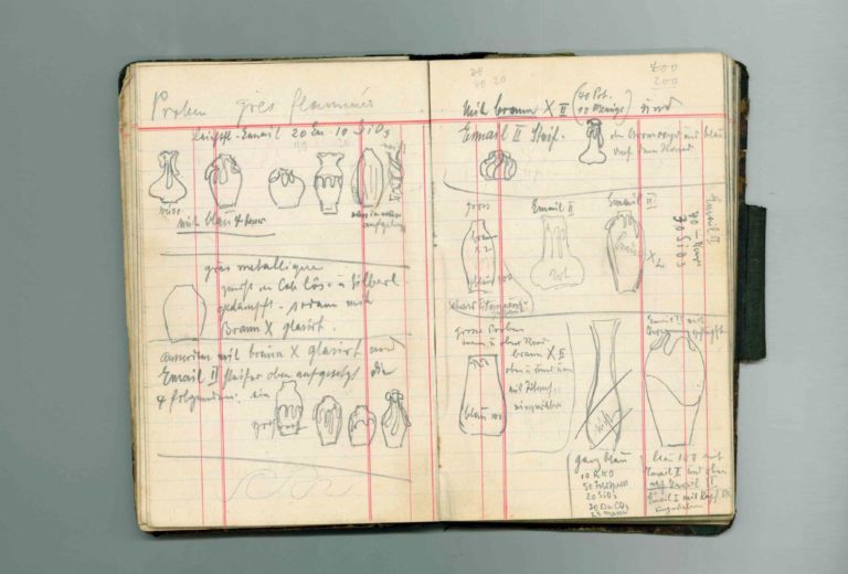 August-Hanke_Skizzenbuch_Henry-van-de-Velde_