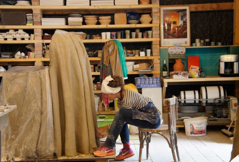 Marie Janssen aus Wien schaffte es von 1900 BewerberInnen in die Endauswahl der 30 KünstlerInnen 2018