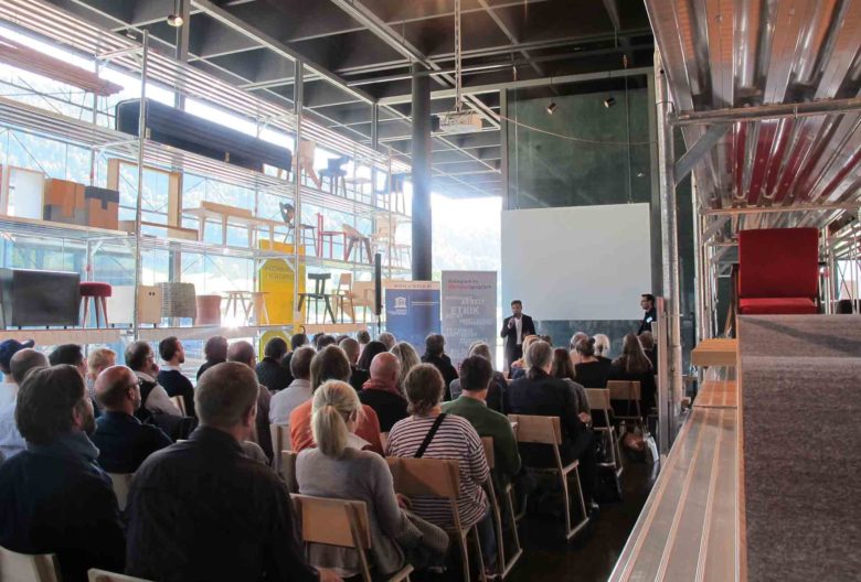 Ein Ort für regionale Handwerkskunst und interessante Symposien. Das Werkraumhaus in Andelsbuch. Foto Werkraum Bregenzerwald.