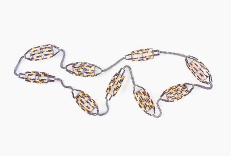 The constructive sophistication paired with elegance is typical of the chains by Alexandrea Bahlmann.