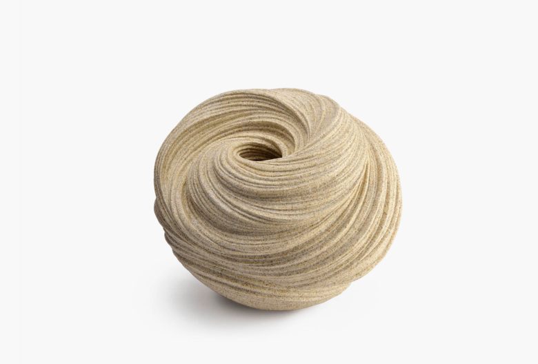 Special mention: Takayuki Sakiyama, Japan, Chōtō: <em>Listening to the Waves</em>, 2019.
Stoneware.