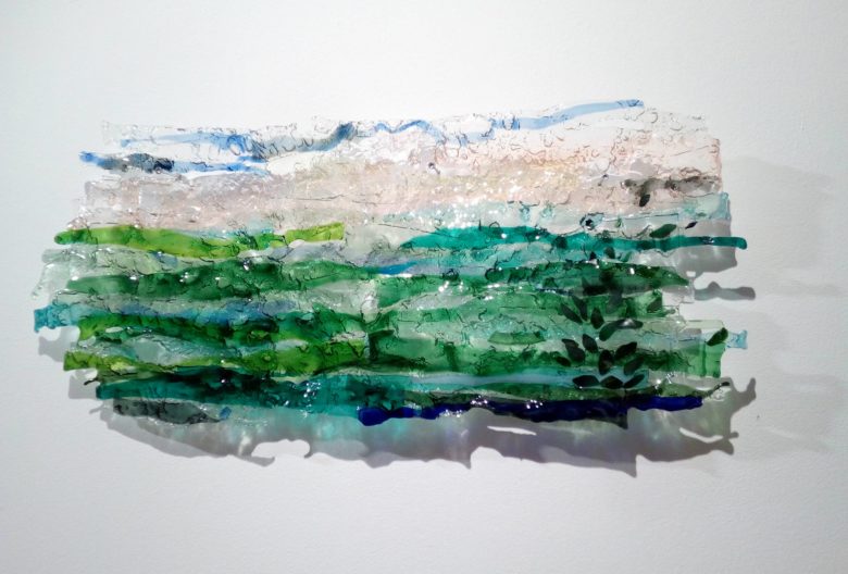 Alkie Osterland, wall object <em>Daphne</em>.