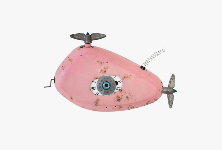 Birgit Borstelmann, <em>Time Machine,</em> on display at CRAFTkontor Gallery.